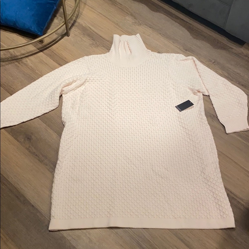 Eloquii honeycomb turtle sweater dress